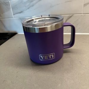 EXCELLENT CONDITION PEAK PURPLE 14 oz YETI MUG